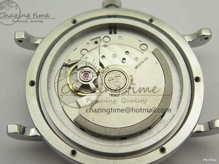 MIROTIME 0104 FastDry Portofino IW356501 SS V3 MK 1:1 Best Edition Black Dial On SS Mesh Bracelet MIYOTA 7195